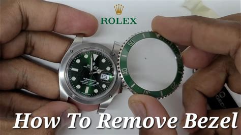 rolex 16610 lünette wechseln|How to remove and assemble ROLEX Submariner bezel..